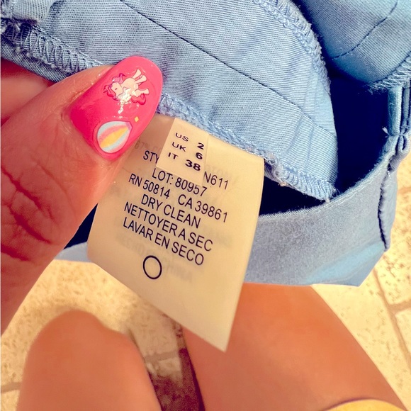 Elie Tahari Camille Sleeveless Ruffled Collar Dress, size 2 - Picture 7 of 8